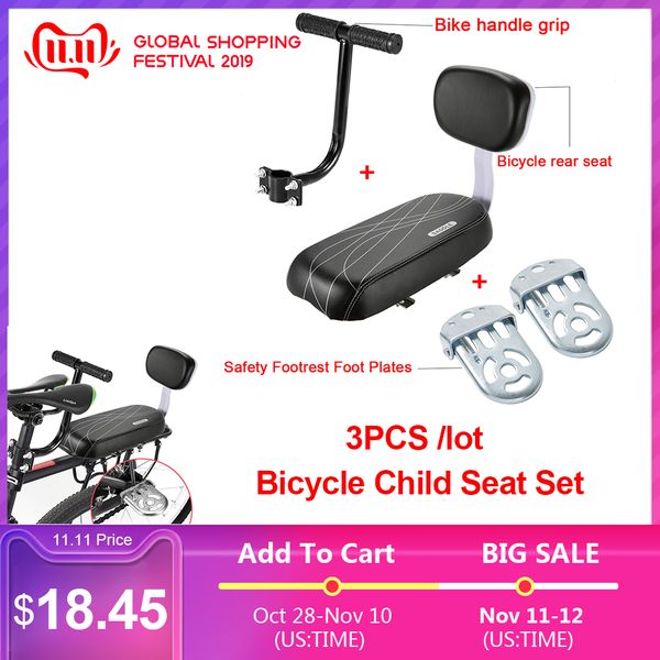 cycle accessories parts bicicleta bicycle rear seat saddle bicycle child seat with back rest with handle armrest footrest pedal
cycle accessories parts bicicleta bicycle rear seat saddle bicycle child seat with back rest with handle armrest footrest pedal