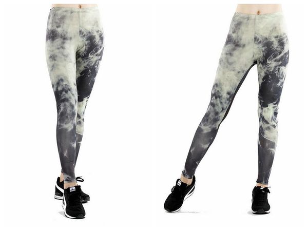 women yoga trousers pants tights trousers female high waist dance active lady leggings smoke printing skinny silm motion fitness, Black;white
women yoga trousers pants tights trousers female high waist dance active lady leggings smoke printing skinny silm motion fitness, Black;white