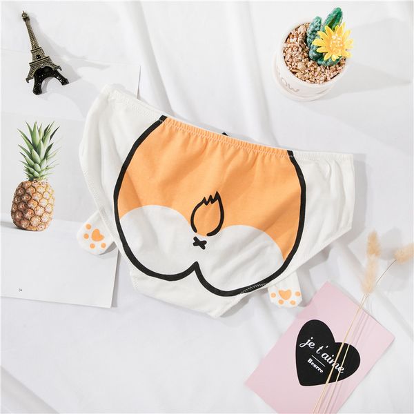 cute cartoon cat briefs girls women cotton underwear japanese panties corgi hip pig hip print female culottes, Black;pink
cute cartoon cat briefs girls women cotton underwear japanese panties corgi hip pig hip print female culottes, Black;pink