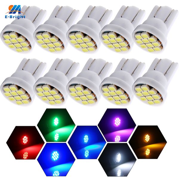 ym e-bright 10 pcs t10 194 168 1206 10 smd led 12v dc interior lighting instrument lights car led light auto bulbs mix colors
ym e-bright 10 pcs t10 194 168 1206 10 smd led 12v dc interior lighting instrument lights car led light auto bulbs mix colors