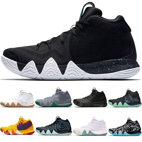 Wholesale Kyrie Irving 4 4s Men Basketball Shoes Uncle Drew Triple Black Oreo 70s 80s 90s Mamba Mentality Red Carpet Sport Sneaker 40-46
Wholesale Kyrie Irving 4 4s Men Basketball Shoes Uncle Drew Triple Black Oreo 70s 80s 90s Mamba Mentality Red Carpet Sport Sneaker 40-46