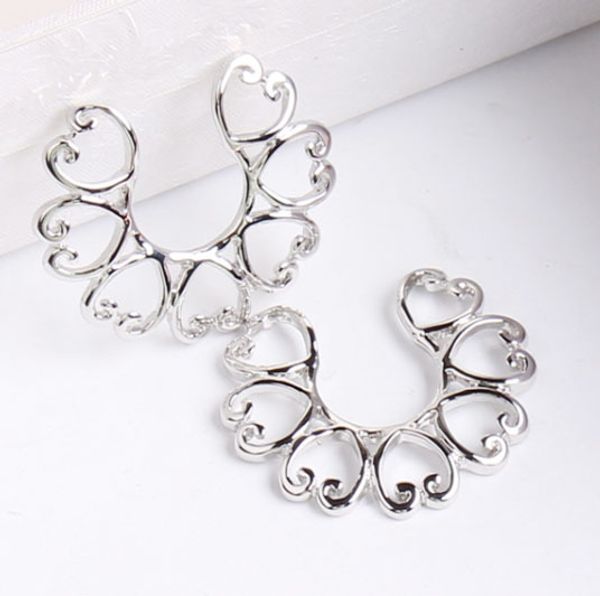 fake nipple ring female korean version popular non-piercing ornaments heart-shaped nipple rings piercing body jewelry for women ds75, Silver
fake nipple ring female korean version popular non-piercing ornaments heart-shaped nipple rings piercing body jewelry for women ds75, Silver