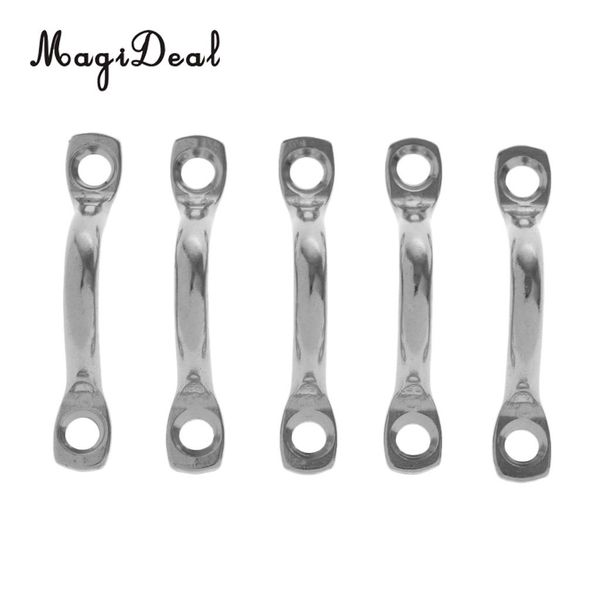 magideal 5 piece stainless steel pad eye straps tie down anchor deck loops 52 x 17mm/58 x 21mm
magideal 5 piece stainless steel pad eye straps tie down anchor deck loops 52 x 17mm/58 x 21mm