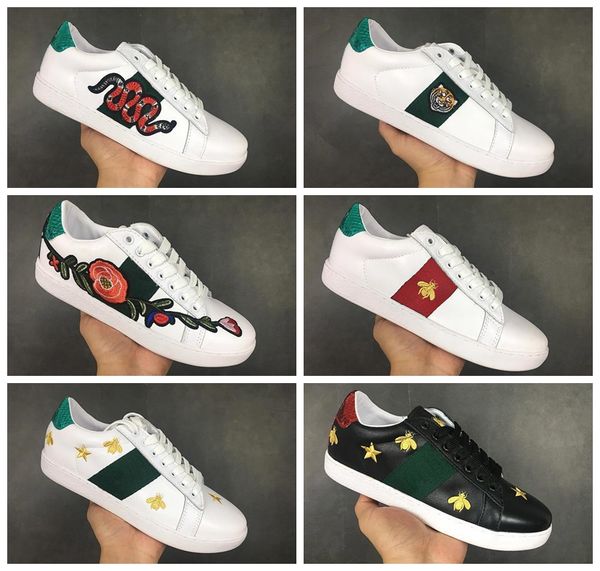 2020 mens designer shoes casual shoes white women sneakers good embroidery bee cock tiger dog fruit on the side snake zapatos 36-45, White;red
2020 mens designer shoes casual shoes white women sneakers good embroidery bee cock tiger dog fruit on the side snake zapatos 36-45, White;red