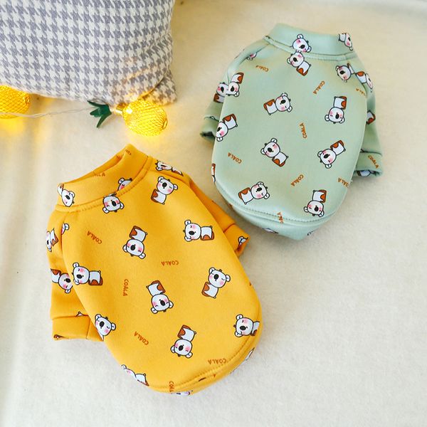 pet dog cat autumn and winter new style teddy bichon cute koala bear round-neck shirt puppy clothes manufacturers direct selling
pet dog cat autumn and winter new style teddy bichon cute koala bear round-neck shirt puppy clothes manufacturers direct selling