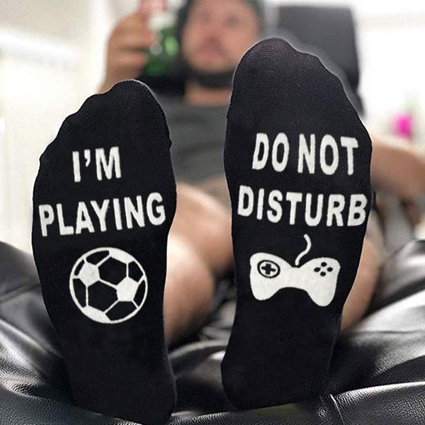 high 1pair gaming printed letters cotton socks breathable birthday christmas gifts dog88, Black
high 1pair gaming printed letters cotton socks breathable birthday christmas gifts dog88, Black