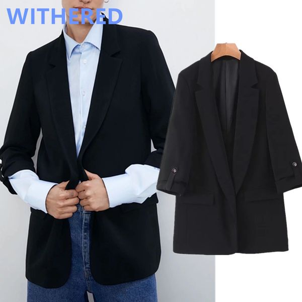 dave&di spring england office lady simple casual roll up sleeve black blazer feminino blazer women mujer 2020 jackets top, White;black
dave&di spring england office lady simple casual roll up sleeve black blazer feminino blazer women mujer 2020 jackets top, White;black