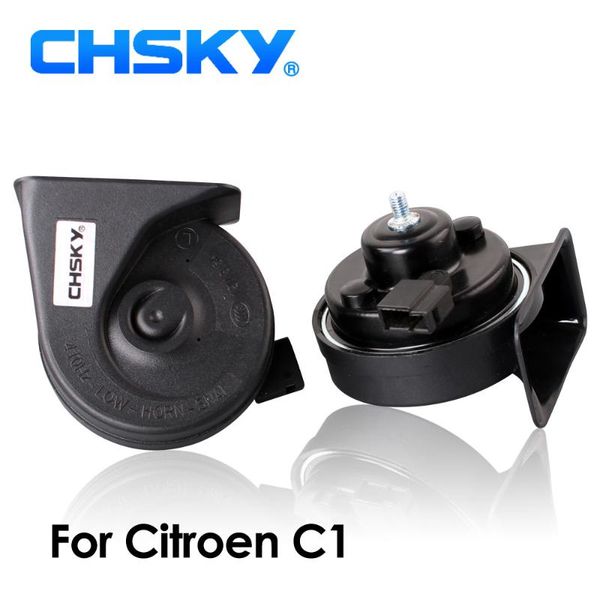 chsky car horn snail type horn for c1 2005 to now 12v loudness 110-129db auto long life time high low klaxon
chsky car horn snail type horn for c1 2005 to now 12v loudness 110-129db auto long life time high low klaxon