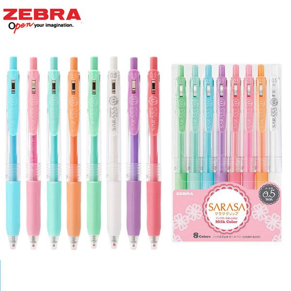 8 colors zebra sarasa clip 0.5mm ballpoint pen japanese gel pens for colouring rollerball water basked pigment stationery kawai
8 colors zebra sarasa clip 0.5mm ballpoint pen japanese gel pens for colouring rollerball water basked pigment stationery kawai