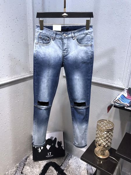 2018ss french solid classic style jeans slim fit motorcycle biker denim for men's fashion designer european version jeans quality size, Blue
2018ss french solid classic style jeans slim fit motorcycle biker denim for men's fashion designer european version jeans quality size, Blue