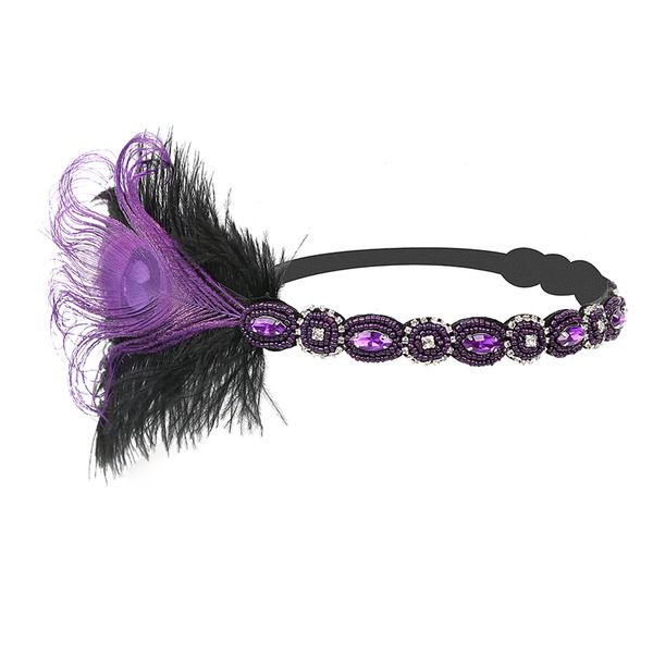 party rhinestone beaded peacock feather hair decoration retro fascinator headdress vintage women headband stage show sequin
party rhinestone beaded peacock feather hair decoration retro fascinator headdress vintage women headband stage show sequin