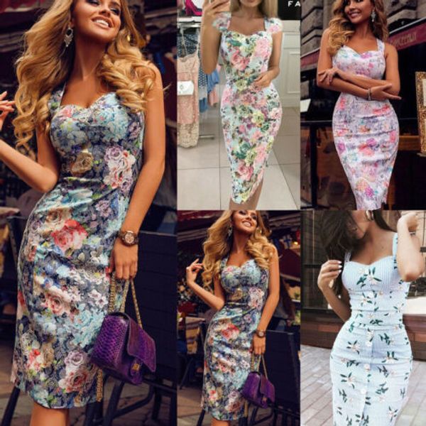 formal women bodycon floral striped dress sleeveless strap button sundress summer lady sheath women pencil dress, Black;gray
formal women bodycon floral striped dress sleeveless strap button sundress summer lady sheath women pencil dress, Black;gray