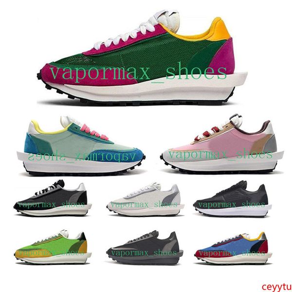 2019 sacai x ldv waffle daybreak running shoes triple black trainers mens for women varsity blue pine green gusto sports sneakers 36-44
2019 sacai x ldv waffle daybreak running shoes triple black trainers mens for women varsity blue pine green gusto sports sneakers 36-44