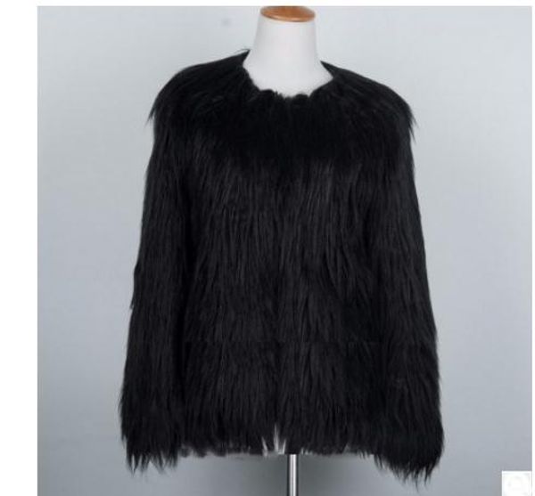 s/6xl womens large size imitation fur coat long section solid color female man-made fur jackets casual faux coat casaco c38, Black
s/6xl womens large size imitation fur coat long section solid color female man-made fur jackets casual faux coat casaco c38, Black