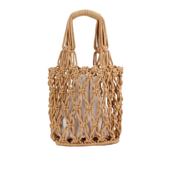 2019 women girls fish net bucket hollow bags summer beach handbags weave tote purse fashion
2019 women girls fish net bucket hollow bags summer beach handbags weave tote purse fashion