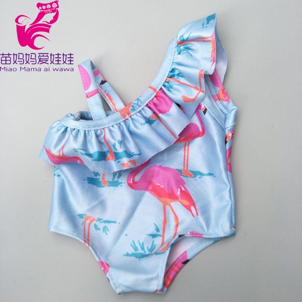 doll swim clothes for 43cm baby doll dress doll swimsuit 18