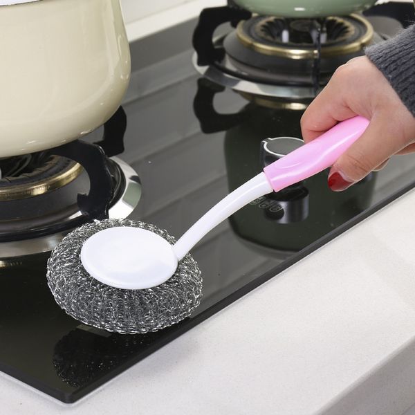 kitchen can hanging clean brush originality long handle steel wire the ball brush oil wash the pot scrub bowl brush
kitchen can hanging clean brush originality long handle steel wire the ball brush oil wash the pot scrub bowl brush