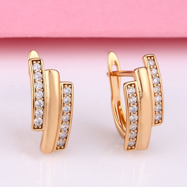 eyika office lady small hoop earring white cubic zirconia rose gold loop earring women trend jewelry aretes de mujer for lovers, Golden;silver
eyika office lady small hoop earring white cubic zirconia rose gold loop earring women trend jewelry aretes de mujer for lovers, Golden;silver