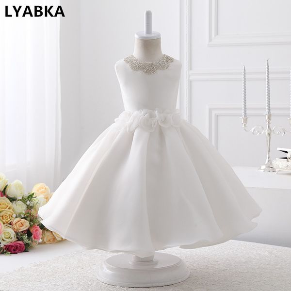 new style 2019 communion dresses flower girl dress vestido daminha casamento ball gown satin with beading flower girl dresses, Red;yellow
new style 2019 communion dresses flower girl dress vestido daminha casamento ball gown satin with beading flower girl dresses, Red;yellow