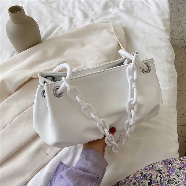 fashion pu leather solid color cloud bags for women 2020 thick chain shoulder messenger handbags new luxury cross body bag sac
fashion pu leather solid color cloud bags for women 2020 thick chain shoulder messenger handbags new luxury cross body bag sac