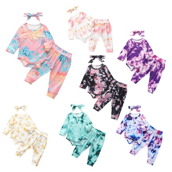 christmas baby boy girl tie dye outfit cloth fall winter toddler bow headband+jumpsuit+pant 3pc set newborn boutique tracksuit, White 
christmas baby boy girl tie dye outfit cloth fall winter toddler bow headband+jumpsuit+pant 3pc set newborn boutique tracksuit, White