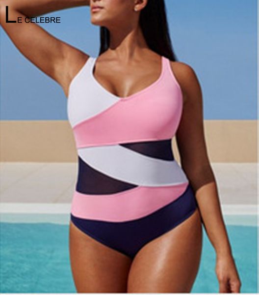 large size women swimwear 2017 1 one piece swimsuit plus size one-piece female swim sport bathing suit may beach bodysuits xxxl, White;black
large size women swimwear 2017 1 one piece swimsuit plus size one-piece female swim sport bathing suit may beach bodysuits xxxl, White;black