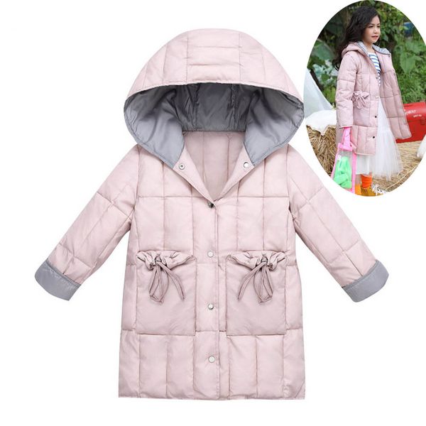new autumn winter hooded jacket for girls kids jacket coat warm outerwear coat girls clothing children long down parkas, Blue;gray
new autumn winter hooded jacket for girls kids jacket coat warm outerwear coat girls clothing children long down parkas, Blue;gray