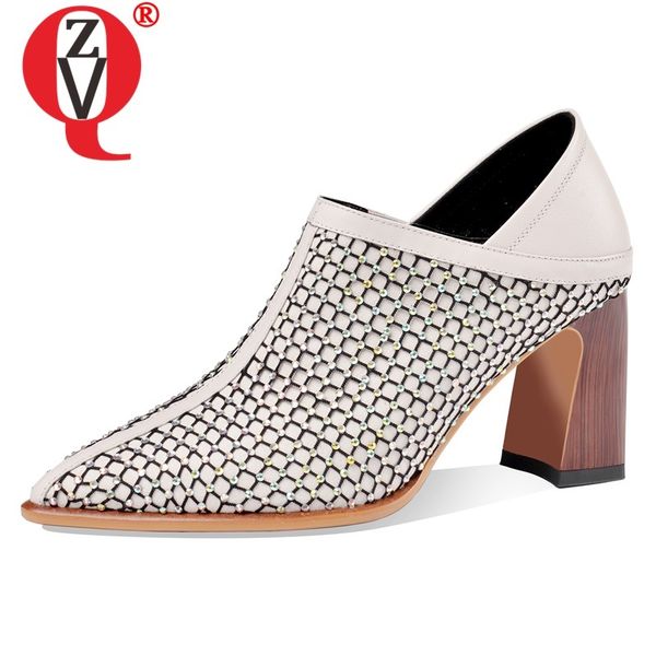zvq spring new fashion women shoes outside high heels pointed toe crystal genuine leather work women shoes drop shipping, Black
zvq spring new fashion women shoes outside high heels pointed toe crystal genuine leather work women shoes drop shipping, Black
