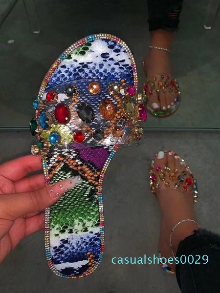 slides women flip flops shoes slippers gemstone rhinestones shoes sandals ladies slides wild diamond slippers chanclas mujer2020 c29, Black
slides women flip flops shoes slippers gemstone rhinestones shoes sandals ladies slides wild diamond slippers chanclas mujer2020 c29, Black