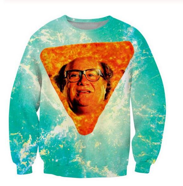 fashion mens/womans danny devito in nacho cheese flavor funny 3d printing sweatshirt outfits hoodies plus size aa054, Black
fashion mens/womans danny devito in nacho cheese flavor funny 3d printing sweatshirt outfits hoodies plus size aa054, Black