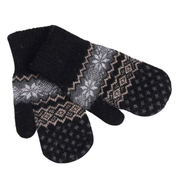 1pair winter warm knitted gloves christmas jacquard mittens women' snowflake gloves, Blue;gray
1pair winter warm knitted gloves christmas jacquard mittens women' snowflake gloves, Blue;gray