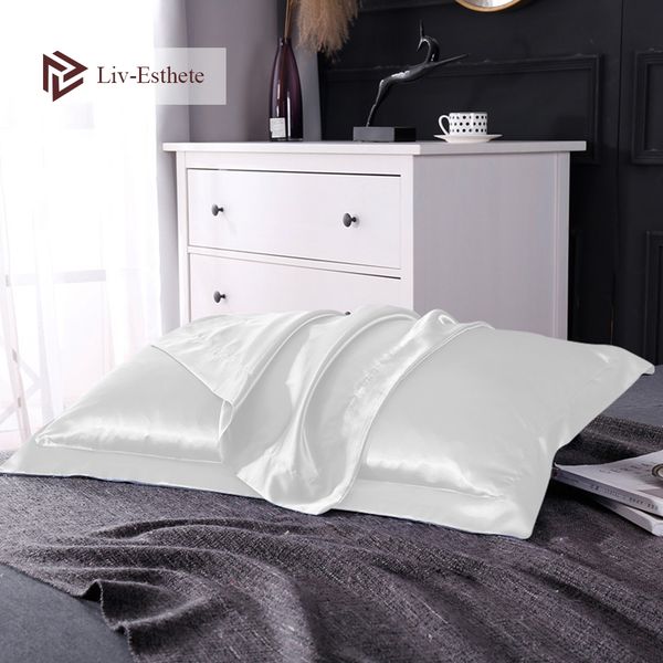 liv-esthete 100% nature mulberry satin silk white pillowcase queen king multicolor 19 color silky pillow case wholesale
liv-esthete 100% nature mulberry satin silk white pillowcase queen king multicolor 19 color silky pillow case wholesale