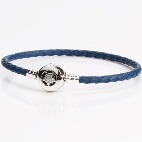 u.s. captain shield stars studded with platinum plated thread buckle handmade leather rope diy foundation chain ladies bracelet, Golden;silver
u.s. captain shield stars studded with platinum plated thread buckle handmade leather rope diy foundation chain ladies bracelet, Golden;silver