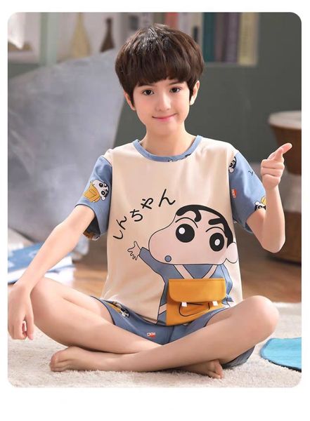 children's pajamas, boys' summer cartoon, children's short sleeves, thin pure cotton, boys' home clothes, middle and big, Blue;red
children's pajamas, boys' summer cartoon, children's short sleeves, thin pure cotton, boys' home clothes, middle and big, Blue;red