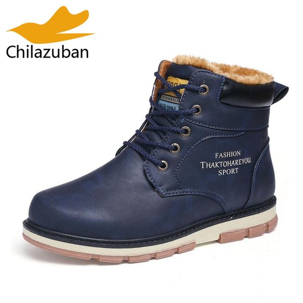 chilazuban 4 color men ankle boots winter plush warm snow boots fashion high work shoes warm outdoor men size 39-46, Black
chilazuban 4 color men ankle boots winter plush warm snow boots fashion high work shoes warm outdoor men size 39-46, Black