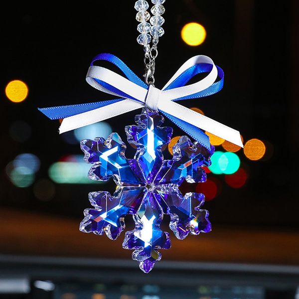 crystal snowflake car pendant hanging ornaments auto interior rearview mirror decor accessories christmas gifts
crystal snowflake car pendant hanging ornaments auto interior rearview mirror decor accessories christmas gifts
