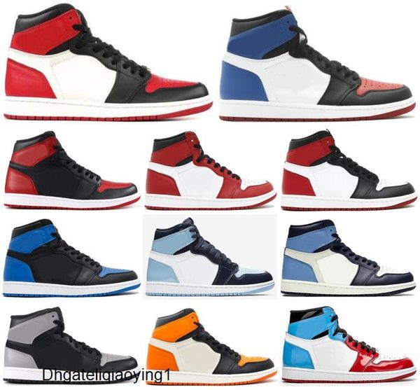 new 1 high og bred toe chicago banned fearless royal basketball shoes men 1s 3 shattered backboard shadow obsidian sneakers with box, Black
new 1 high og bred toe chicago banned fearless royal basketball shoes men 1s 3 shattered backboard shadow obsidian sneakers with box, Black