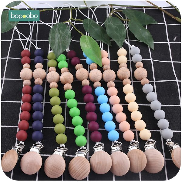 bopoobo 1pc baby pacifier clip dummy clip wood silicone colorful beads chain non-toxic infant soother nipple strap baby teether
bopoobo 1pc baby pacifier clip dummy clip wood silicone colorful beads chain non-toxic infant soother nipple strap baby teether