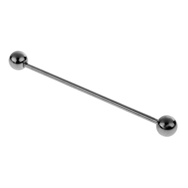skinny pin round barbell collar tie clip clasp bar necktie tie pin, Gray
skinny pin round barbell collar tie clip clasp bar necktie tie pin, Gray