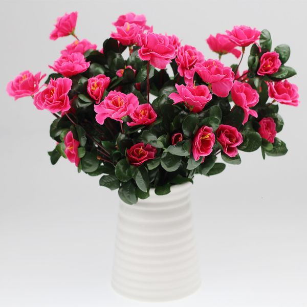 artificial azalea flower 7 fork azalea bouquet silk flowers red fake flowers wedding garden home living room mall party decor
artificial azalea flower 7 fork azalea bouquet silk flowers red fake flowers wedding garden home living room mall party decor