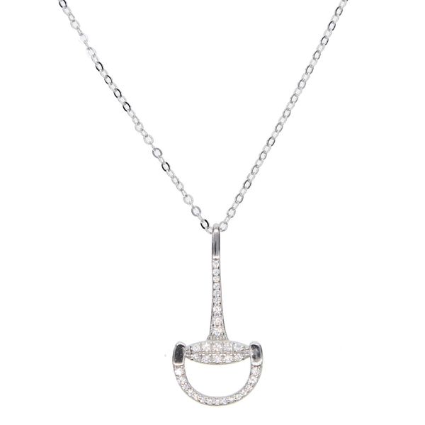 factory wholesale sparking cz snaffile bit pendant 925 sterling silver horse lover delicate silver cz snaffle horse necklace
factory wholesale sparking cz snaffile bit pendant 925 sterling silver horse lover delicate silver cz snaffle horse necklace