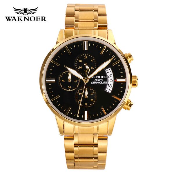 waknoer male watch men brand chronograph sport watches waterproof wristwatch montre homme relogio masculino, Slivery;brown
waknoer male watch men brand chronograph sport watches waterproof wristwatch montre homme relogio masculino, Slivery;brown