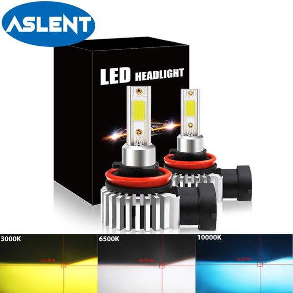 aslent car headlight h4 h7 mini led h1 h3 h8 h9 h11 9005 3 9006 4 h27 lamp bulb 48w 10000lm auto fog light white golden blue
aslent car headlight h4 h7 mini led h1 h3 h8 h9 h11 9005 3 9006 4 h27 lamp bulb 48w 10000lm auto fog light white golden blue