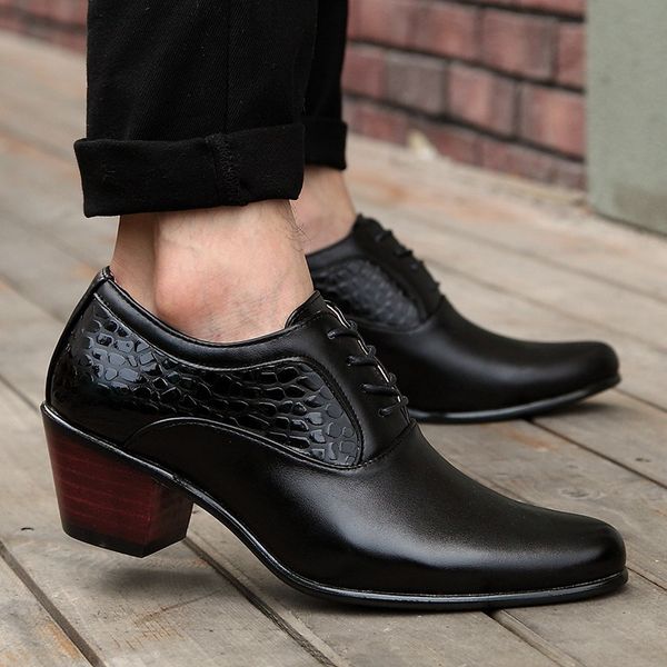 2019 women's pointed-toe men's casual shoes spring new style business car suture-men's shoes british style wedding rising, Black
2019 women's pointed-toe men's casual shoes spring new style business car suture-men's shoes british style wedding rising, Black