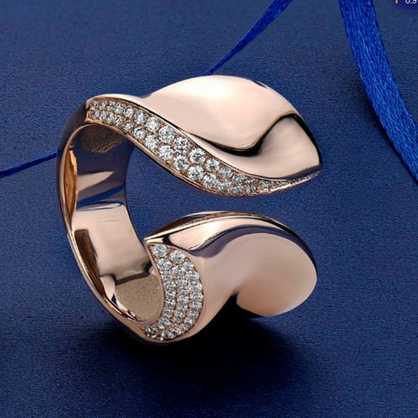 fashion new cross curved ring for women personalized zirconia twist ring rose gold plated wedding engagement ring jewelry, Slivery;golden
fashion new cross curved ring for women personalized zirconia twist ring rose gold plated wedding engagement ring jewelry, Slivery;golden