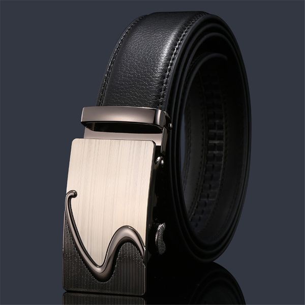 belt male genuine leather men's simple belt fashion designer business new belt jaguar pattern decorative alloy automatic buckle, Black;brown
belt male genuine leather men's simple belt fashion designer business new belt jaguar pattern decorative alloy automatic buckle, Black;brown