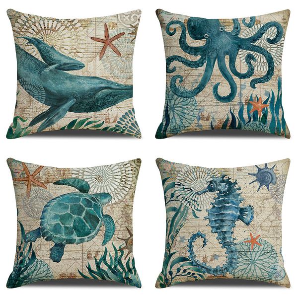 45*45 cm soft comfortable square sofa cushion cover marine life coral sea turtle seahorse whale ocs pillow cover home decor supplies
45*45 cm soft comfortable square sofa cushion cover marine life coral sea turtle seahorse whale ocs pillow cover home decor supplies