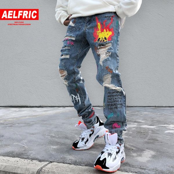 aelfric мода смешные граффити отверстие джинсы мужские 2019 harajuku хип-хоп брюки повседневные бегуны мужской гарем брюки-карго уличная оде, Blue
aelfric мода смешные граффити отверстие джинсы мужские 2019 harajuku хип-хоп брюки повседневные бегуны мужской гарем брюки-карго уличная оде, Blue