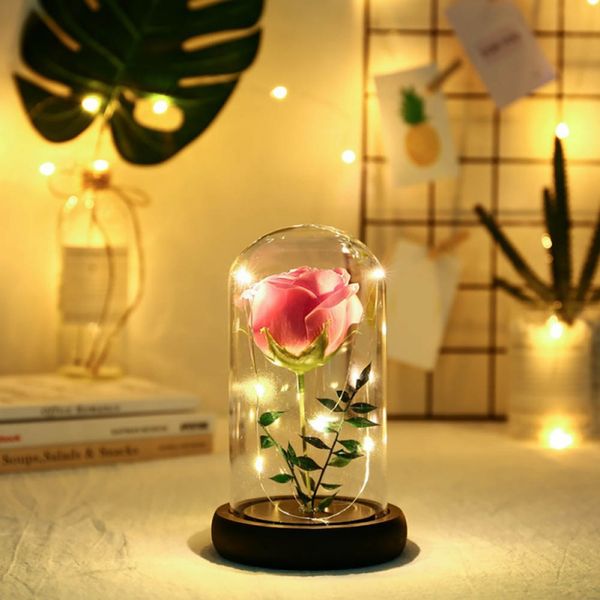 creative rose soap flower with led star lamp in glass dome home decoration is the gift for valentine's day and wedding
creative rose soap flower with led star lamp in glass dome home decoration is the gift for valentine's day and wedding
