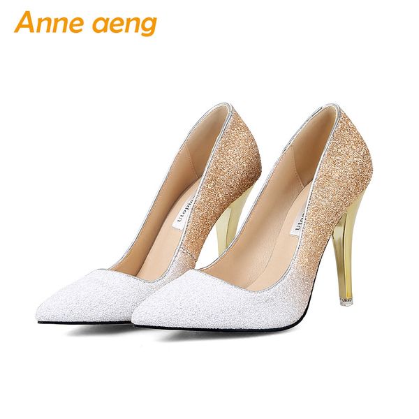 2019 new high thin heels shoes women pumps bling wedding bridal shoes classic 1cm 5.5cm or 8.5cm pointed toe evening party shoes, Black
2019 new high thin heels shoes women pumps bling wedding bridal shoes classic 1cm 5.5cm or 8.5cm pointed toe evening party shoes, Black